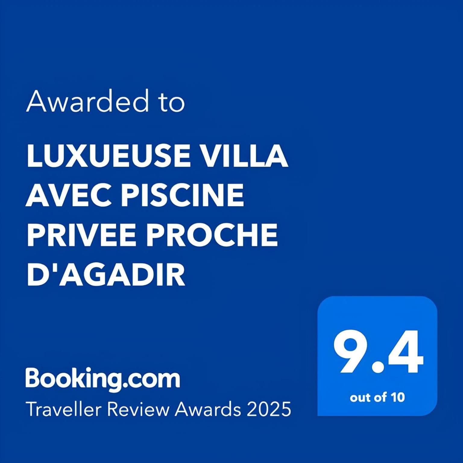 Luxueuse Villa Avec Piscine Privee Proche D'Agadir Dış mekan fotoğraf